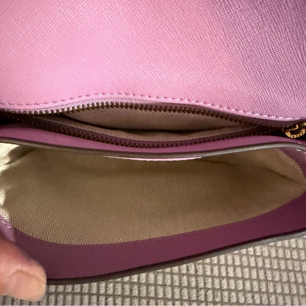 Tory Burch Emerson Color Block Crossbody Satchel Adjustable Shoulder Bag - Picture 7 of 13